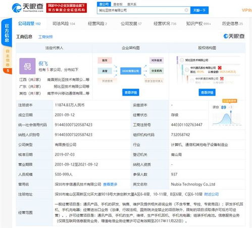 中興子品牌努比亞成被執(zhí)行人，中國(guó)軟件業(yè)務(wù)收入百?gòu)?qiáng)榜單發(fā)布凸顯行業(yè)挑戰(zhàn)